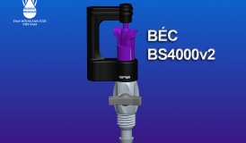 Béc tưới cục bộ nâng cấp BS4000v2 - Béc chuyên dùng cho việc chỉnh bán kính và lưu lượng
