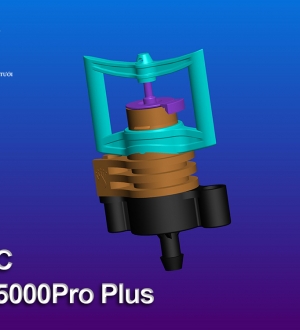 Béc bù áp BS5000Pro Plus - chuyên dùng tưới cây ăn trái vùng đất đồi dốc